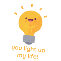 aak_triplea love happy life light Sticker
