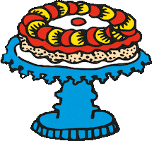 Pippi Longstocking Birthday Sticker by Astrid Lindgren Official