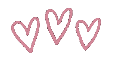In Love Hearts Sticker
