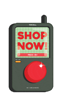 Vintage Shopping Sticker by Timechine Company