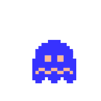 Pixel Ghost Sticker by PAC-MAN™