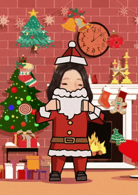 Happy Christmas Tree GIF