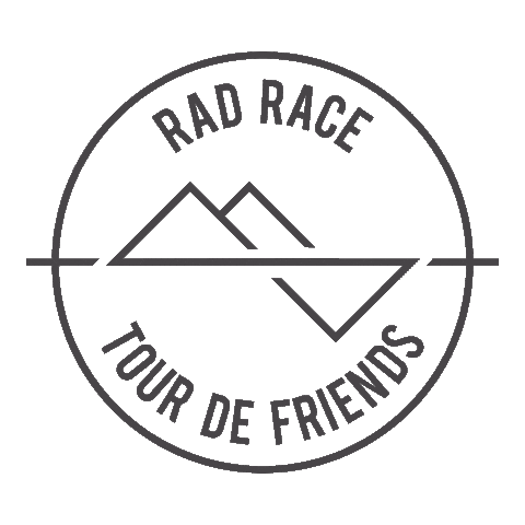 RADRACE tdf last man standing fixie road bike Sticker