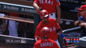 gomez handshake GIF by MLB