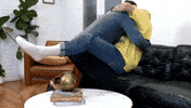 Dog Hug GIF by Gogglebox Australia
