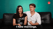 Alarm Mornings GIF by BuzzFeed