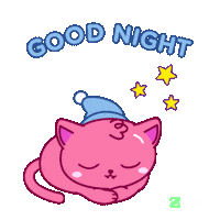 Dream Big Good Night Sticker by Zypto