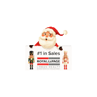 Santa Claus Christmas Sticker by royallepageurban