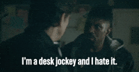 I'm a Desk Jockey