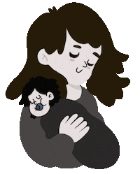 Good Night My Love Mom Sticker