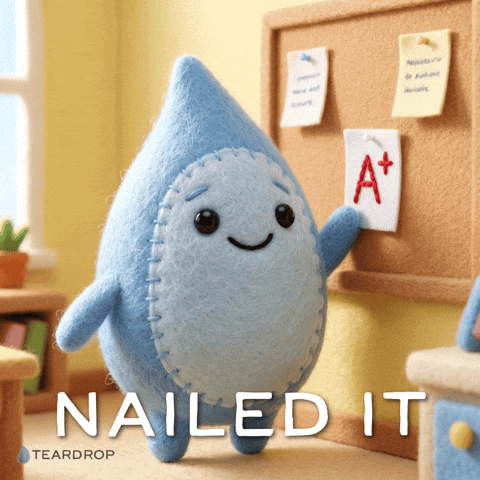 A Plus Win GIF by Teardrop