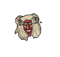 Mask Hungary Sticker