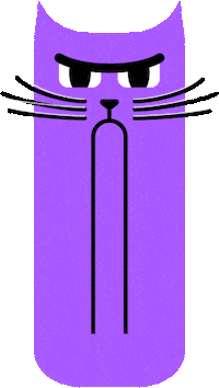 Angry Cat Sticker