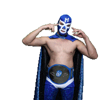 maskadorestacoshopaz wrestling wrestler lucha lucha libre Sticker