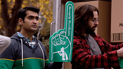 Go Team Foam Finger GIF by Silicon Valley