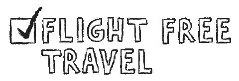 travelling climate change Sticker by Tolly Dolly Posh