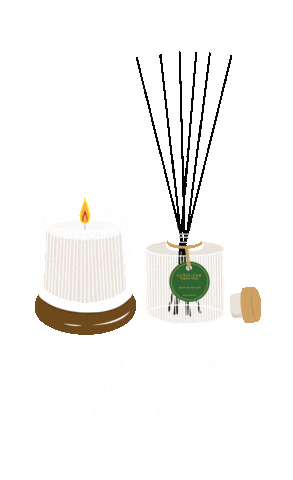 Relax Candle Sticker by EUODIA HOME