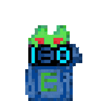 Cat 90S Sticker
