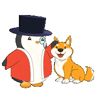Good Boy Dog Sticker by Pudgy Memez