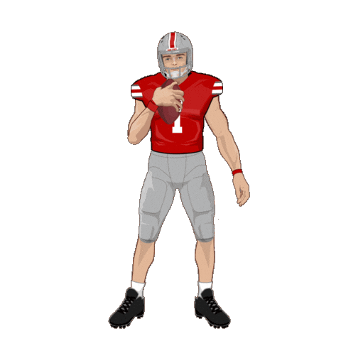 Lets Go Football Sticker by SportsManias