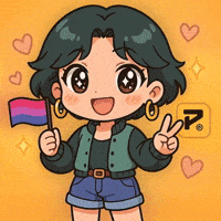 Hana Bisexual Pride GIF by Persona