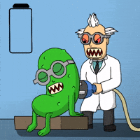 Energy Lol GIF by 3dFrankenPunks