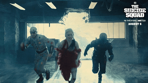 Harley Quinn Running GIF by The Suicide Squad