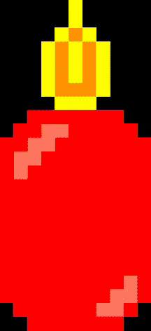 LenaLar giphygifmaker new year candle GIF