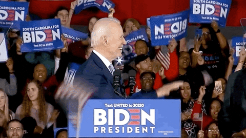 Joe Biden Rally GIF
