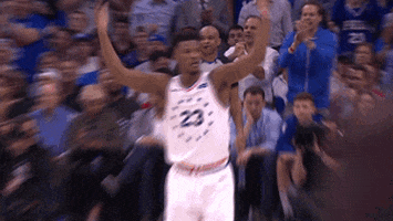 High Five Nba Playoffs GIF by NBA