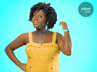 salonline reaction cute beauty hair GIF