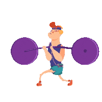 digital_info sport athlete weight barbell Sticker