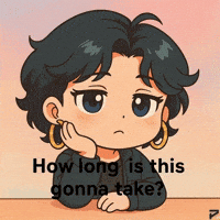 Combien De Temps Waiting GIF by Persona