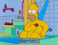 Scared Season 11 GIF by The Simpsons