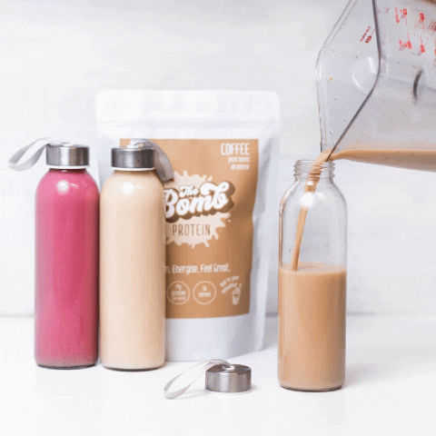 Small Business Protein Shake GIF by The Smoothie Bombs