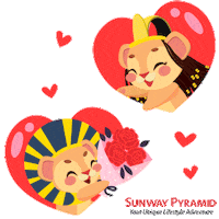 Valentines Day Sticker by Sunway Pyramid