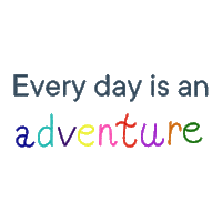 Every Day Is An Adventure Sticker by Bell English