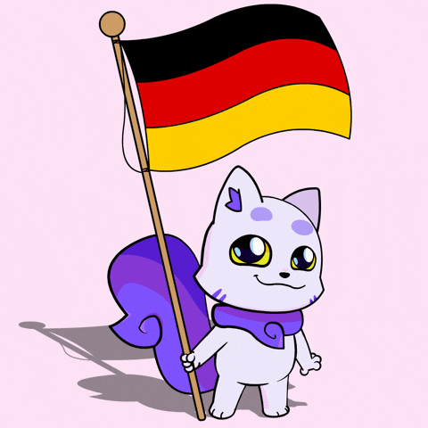 Germany Flag GIF by Lucky Kat Studios