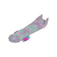 Skateboard Flying Sticker by Jadu AR