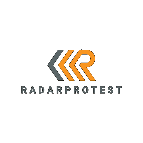 radarprotest giphygifmaker protest radar blitzer Sticker