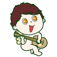 Guitar 音楽 Sticker