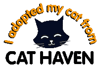 Cats Sheltercat Sticker by Cat Haven WA