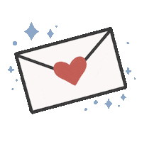 Heart Letter Sticker