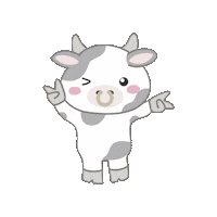 La Tienda De La Vaca Sticker by García Lara: Agencia Publicitaria Estratégica