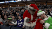 minnesota timberwolves christmas GIF by NBA