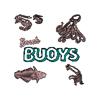 Sticker by Beach Buoys