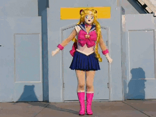Sailor Moon Costume GIF