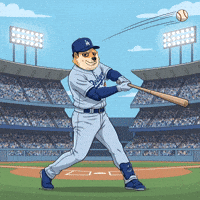 Home Run Baseball GIF by Doge Pound