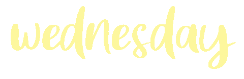 Wednesday Weekday Sticker