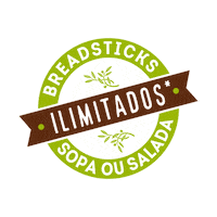 olivegardenbrasil pasta arrastapracima breadsticks olivegarden Sticker